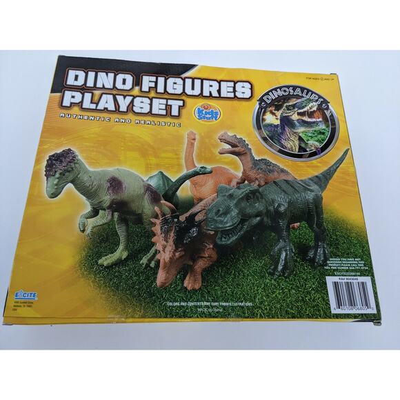 Plastic Dinosaur Figures - 6 Pack - Picture 6 of 6